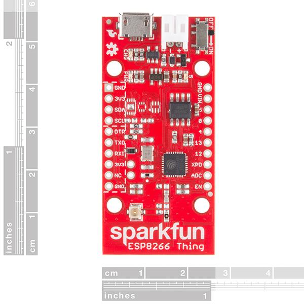 Actual product image SparkFun ESP8266 Thing (Various)