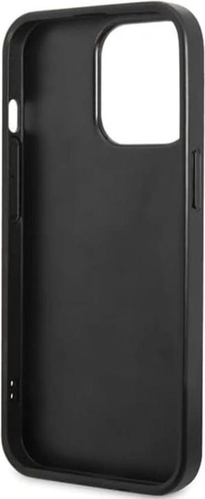 Produktbild Guess GUHCP13XPS4DGPK iPhone 13 Pro Max 6.7" czarny/black hardcase Strass Metal Logo (Apple iPhone 13 Pro Max)