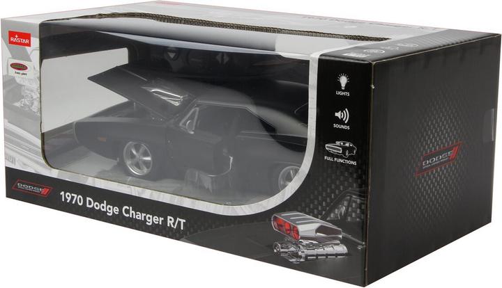 Actual product image Jamara Dodge Charger R/T 1970 1:16 black 2,4GHz door manual