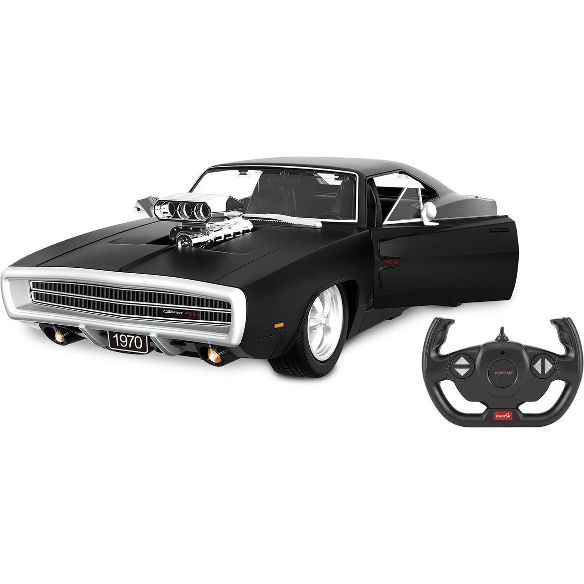 Jamara Dodge Charger R/T 1970 1:16 schwarz 2,4GHz Tür manuell