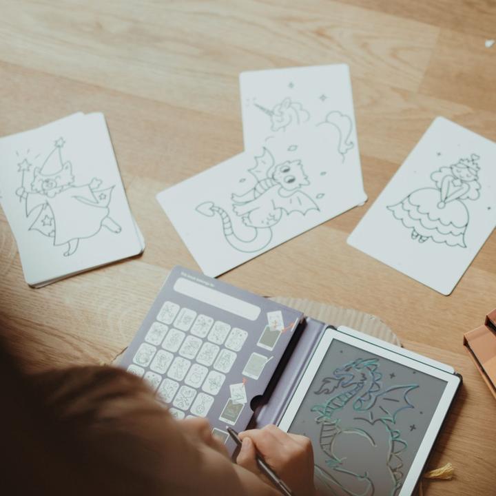 Produktbild Kidywolf Nachfüllpack Märchen und Tiere zu Designtafel