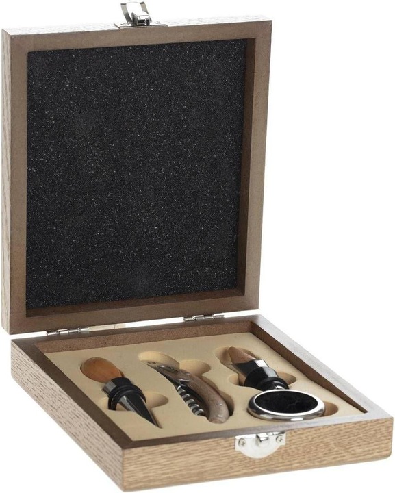 Produktbild Secret de Gourmet Sommelier Box Trester 4p (Weinausgiesser, Tropfring, Weinverschluss)