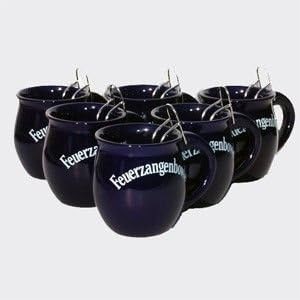 Actual product image Feuerzangentasse Feuerzangenbowle Set of 6 in a Box in Blue (200 ml, 6 x)