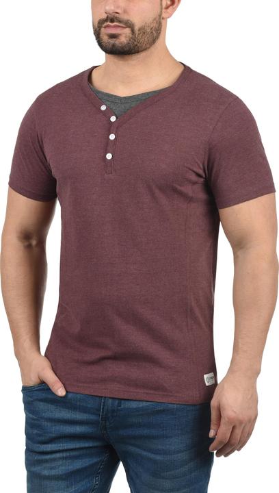 Immagine prodotto Solid Dorian T-Shirt A Maniche Corte Maglietta Da Uomo Con Collo Grandad (M)