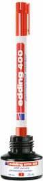 Produktbild Edding Permanentmarker 400 1mm farbig sortiert 10 St./Pack. (Orange, Gelb, Violett, sortiert schwarz, Grün, Blau, Rosa, Rot, Braun, Hellblau, 1 mm, 10 x)