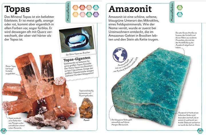 Produktbild Steine und Mineralien (Deutsch, Devin Dennie, DK Verlag - Kids, 2018)