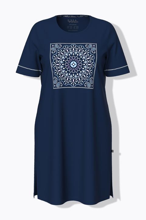 Produktbild Ulla Popken Bigshirts, 2er-Pack, Rundhalsausschnitt, Halbarm (50, 52)