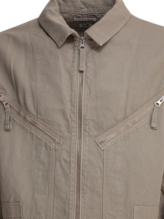 Produktbild C.P. Company Cotton and linen overshirt (S)