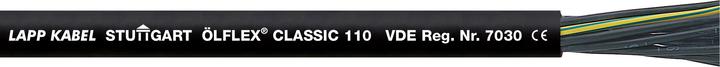 Actual product image Lapp ÖLFLEX CLASSIC 110 12G1 BLACK PVC sheath numbered cores 1119248