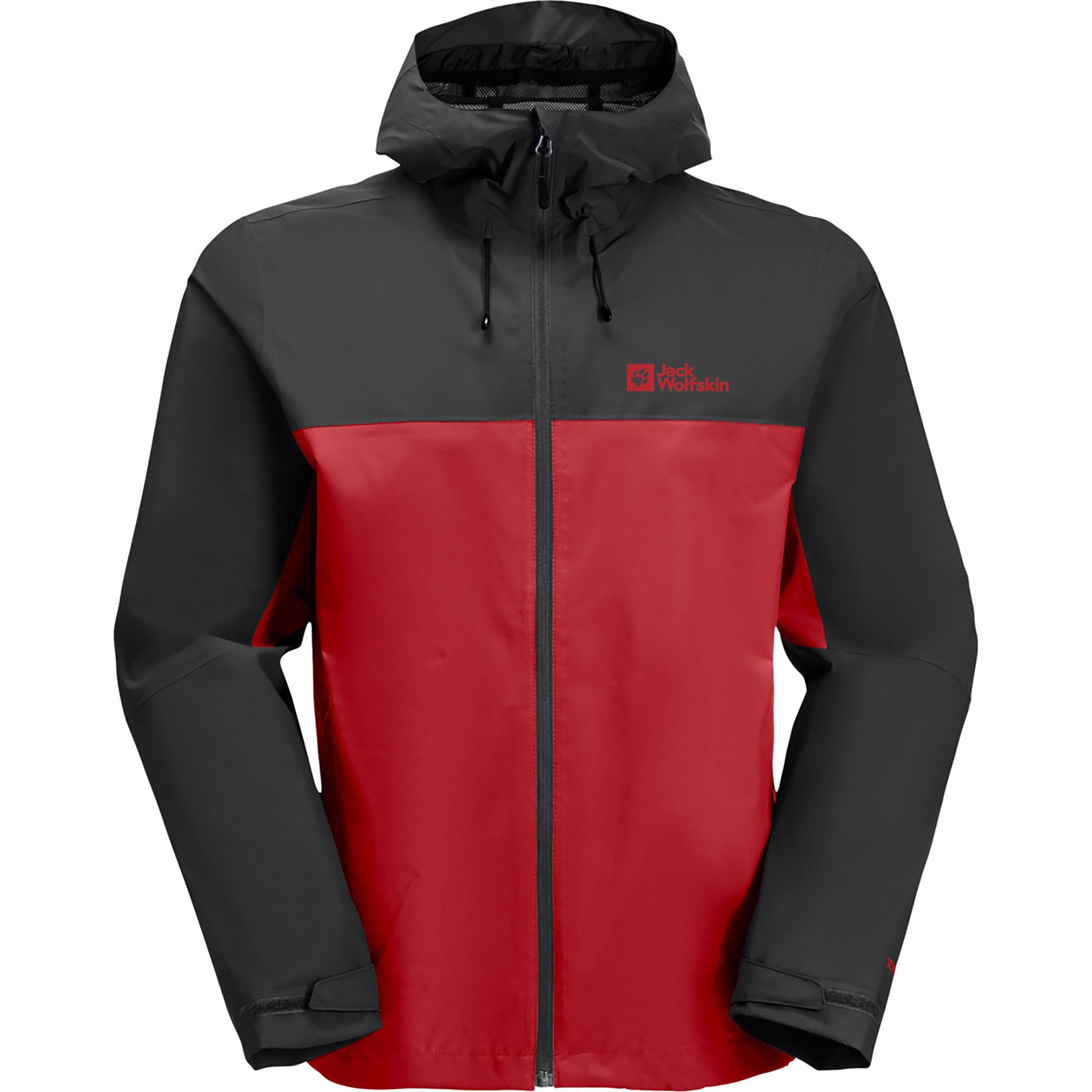 Jack Wolfskin, Herren, Jacke, Weiltal 2L Jkt M (XL), Rot, XL