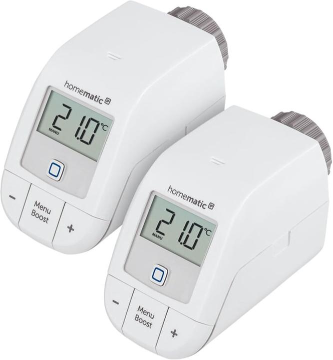 Actual product image Homematic IP Set of radiator thermostats 2x eTRV-B-2