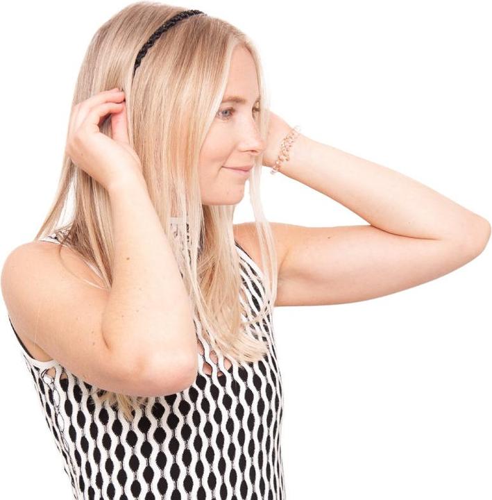 Image du produit Invisibobble Bandeau de cheveux Hairhalo black sparkle