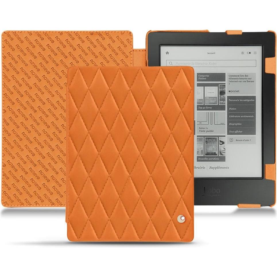 Noreve Lederschutzhülle horizontal (Aura H2O), Tablet Hülle, Orange