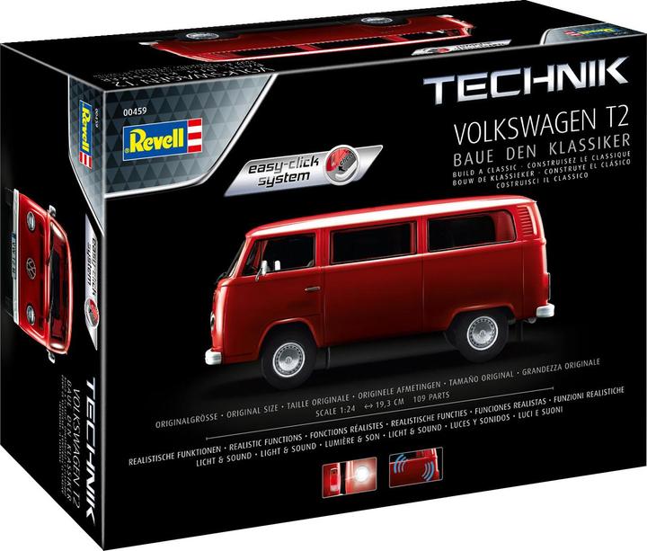 Produktbild Revell Volkswagen T2 - Technik - Easy Click System