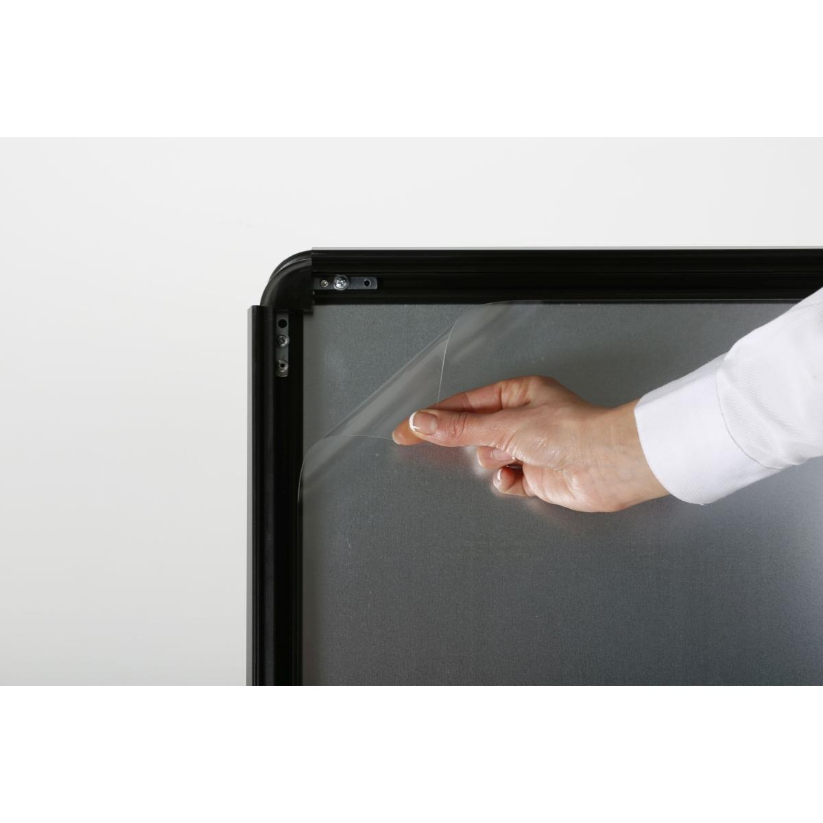 Thumbnail - Update Displays, Prospektständer, Kundenstopper Outdoor 32mm Rondo A0 schwarz