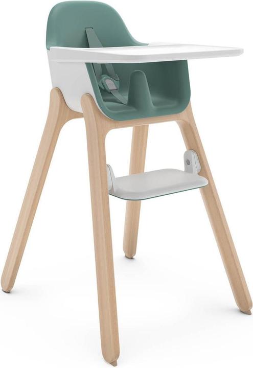 Produktbild Uppababy Ciro Emrick - Hochstuhl - grün - Holz - Verstellbarer Fussstütze - entfernbarer Esstisch (Hochstuhl)