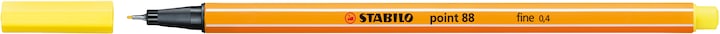 Produktbild STABILO point 88 Fineliner (Zitronengelb, 1 x)