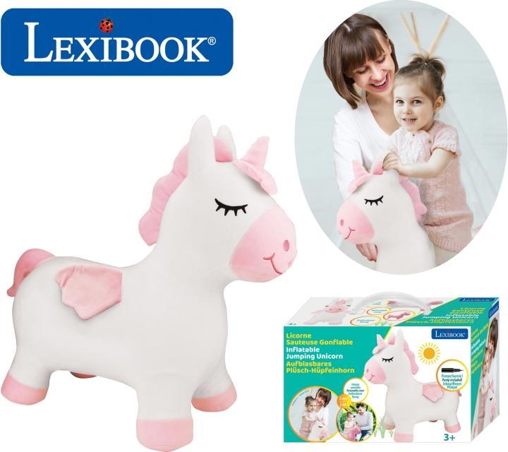 Produktbild Lexibook Inflatable Jumping Plush Unicorn (BGP050UNI)
