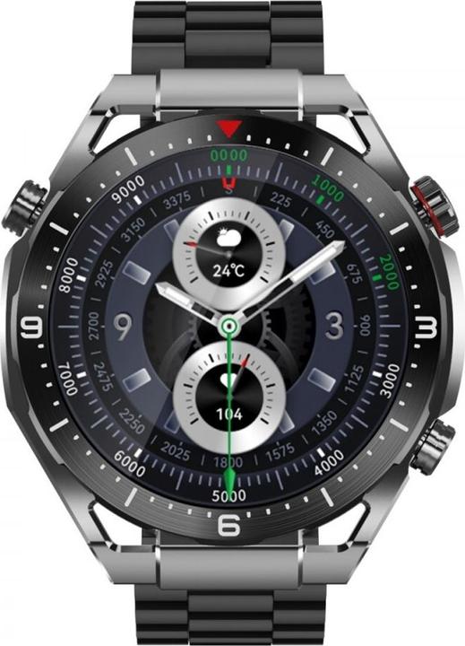 Image du produit Maxcom SMARTWATCH ECOWATCH EW01 BLACK 1,52 HD/360X360/400mAh/7-20 DIAS/BT CALLS/BLE 5.2 EW01BK (51 mm)