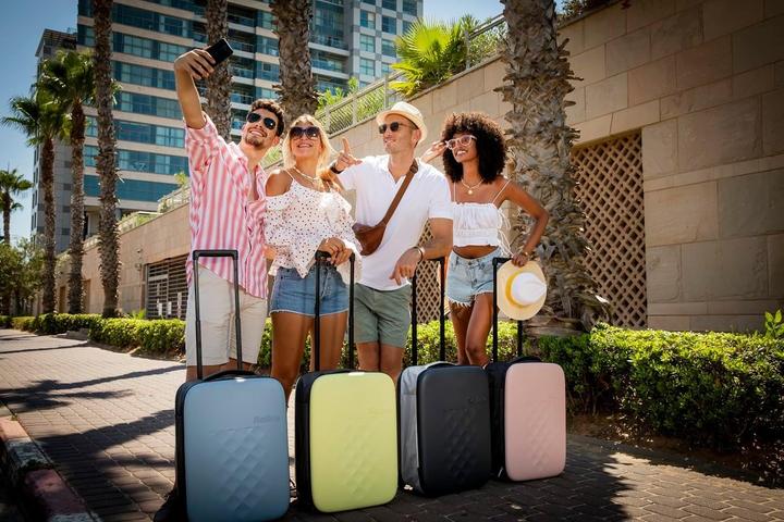 Produktbild Rollink Flex Vega Cabin Trolley Richiudibile Warm Grey (36 l)