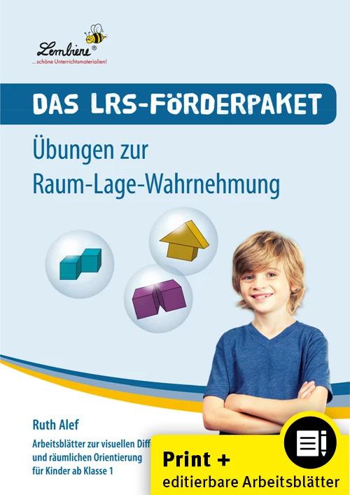Produktbild Das LRS-Förderpaket Übungen zur Raum-Lage-Wahrnehmung (Set) (Deutsch, Ruth Alef, 2024)