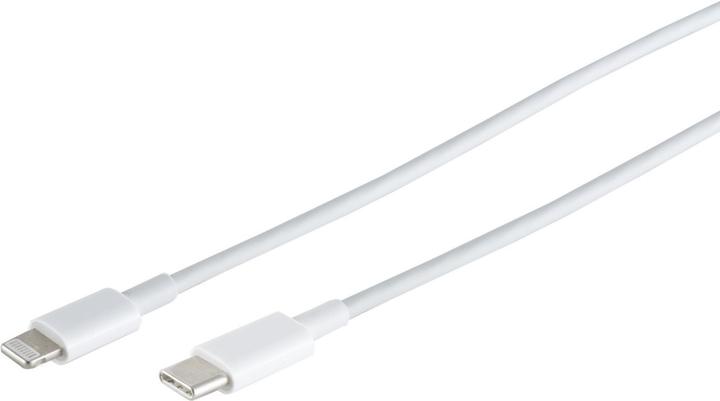 Produktbild Shiverpeaks S/CONN maximum connectivity USB Lade Kabel, USB-C® Stecker auf 8-pin Stecker, PD, weiss, 1,0m (1 m, USB 2.0, 18 W)