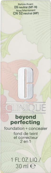 Actual product image Clinique Beyond Perfecting Foundation + Concealer (9 Neutral)