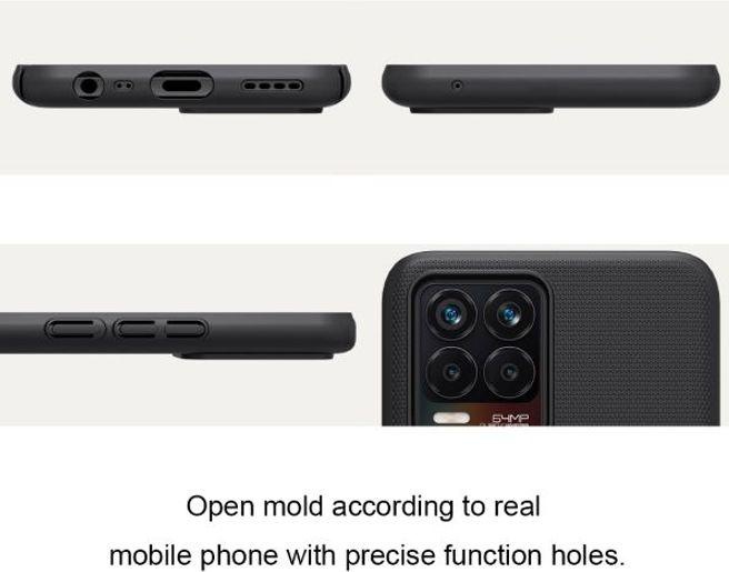 Productafbeelding Nillkin Super Frosted Shield-serie (Realme 8 Pro, realme 8)