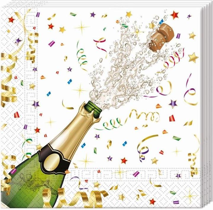 Procos New Year's Eve: Sparkling Celebration (Set of 20) (20 pcs., 33 x 33 cm)