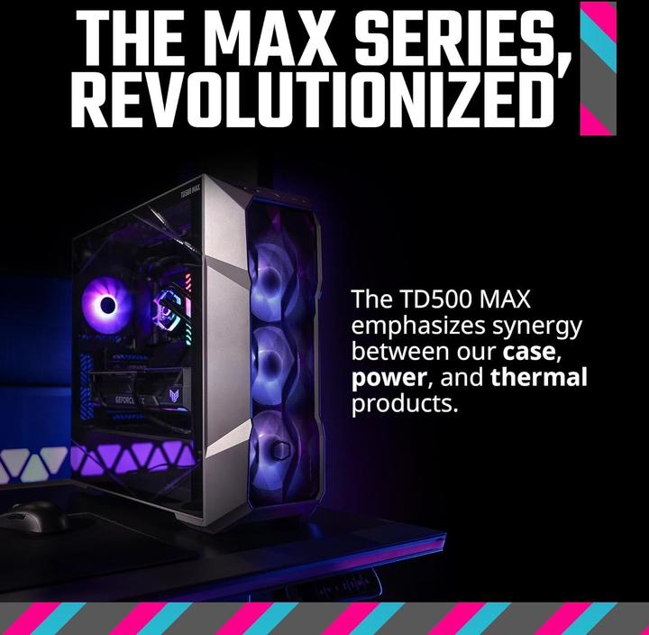 Produktbild Cooler Master TD500 MAX (ATX, mATX, Mini-ITX)