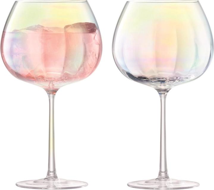 Produktbild LSA Pearl Ballonkelch - 650ml perlmutt x 2 (65 cl, 2 Gläser, Weissweingläser)