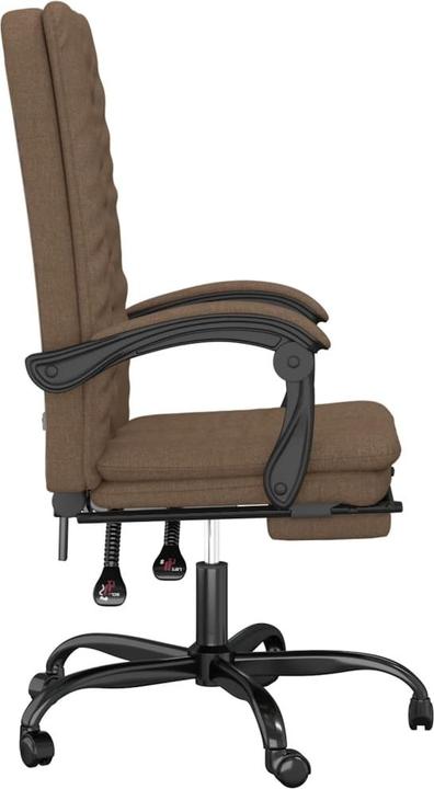 Produktbild vidaXL Bürostuhl mit Liegefunktion (46.50 - 56 cm)