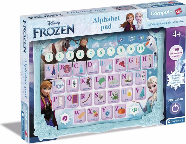 Actual product image Clementoni Frozen Alphabet Pad 4+