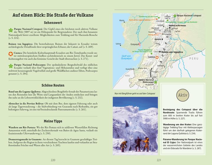 Produktbild Reise-Handbuch Reiseführer Ecuador, Galápagos-Inseln (Deutsch, Peter Korneffel, 2023)