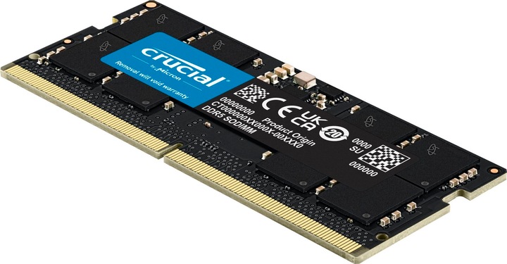 Produktbild Crucial CT16G56C46S5 (1 x 16GB, 5600 MHz, DDR5-RAM, SO-DIMM)