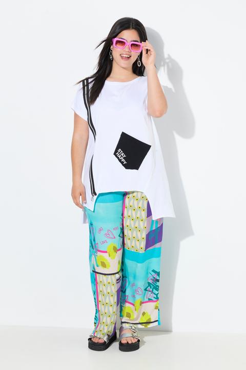 Produktbild Angel of Style T-Shirt, oversized, Zierzipper, Tasche (48)