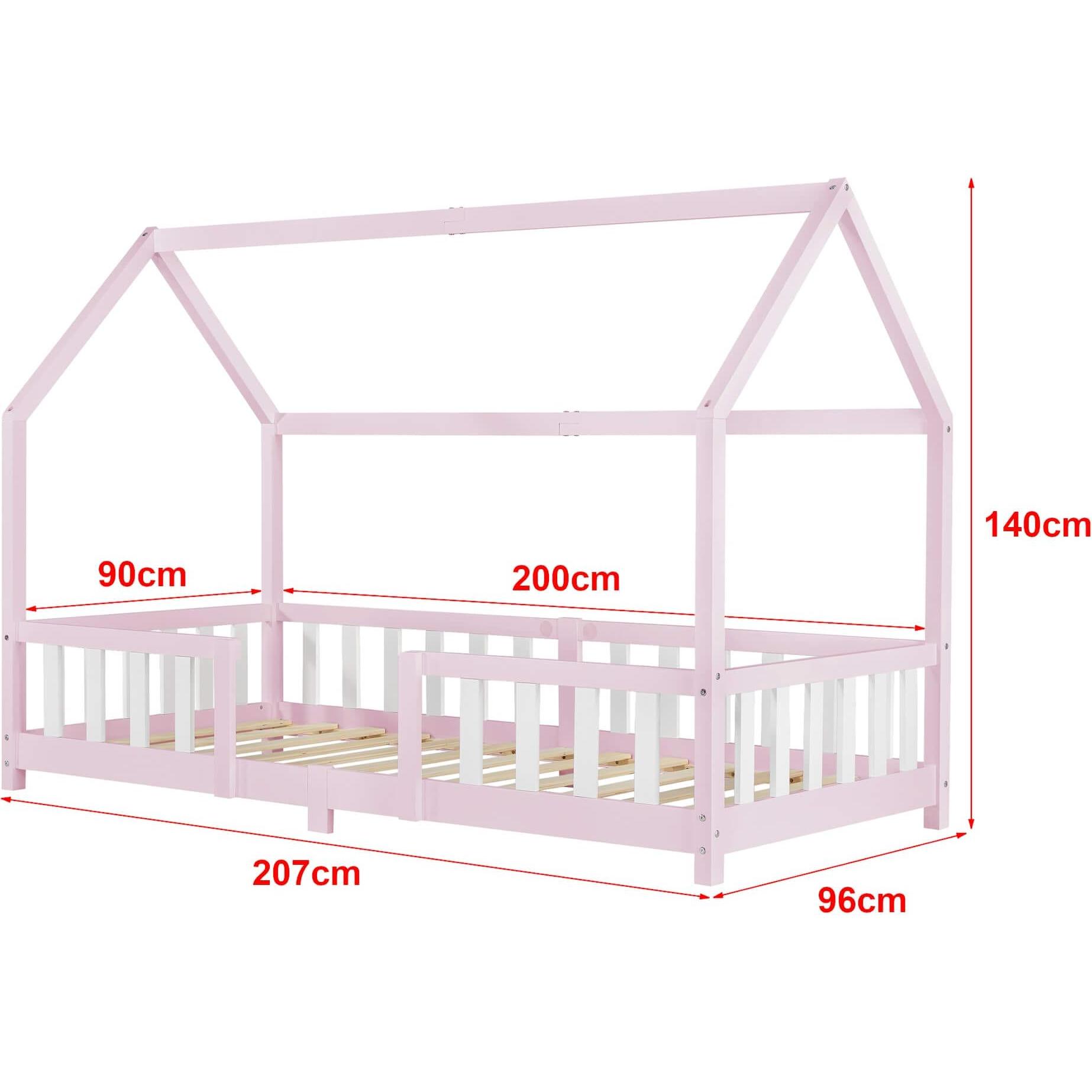 Thumbnail - En.Casa, Kinderbett, Sisimiut (90 x 200 cm)