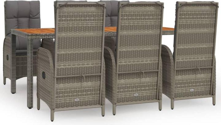 Produktbild vidaXL Garten Essgruppe (190 x 90 x 75 cm)