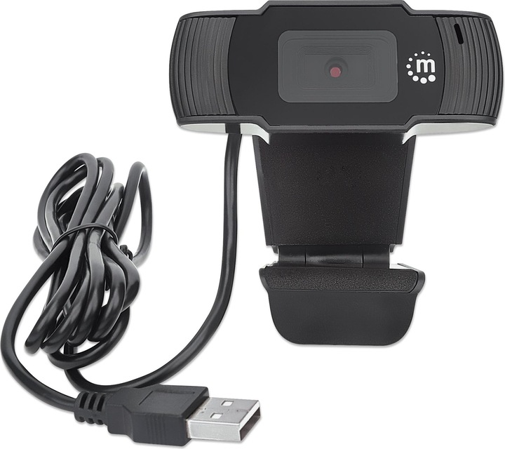 Image du produit Manhattan Webcam 2 mégapixels avec microphone 1080p (2 Mpx)