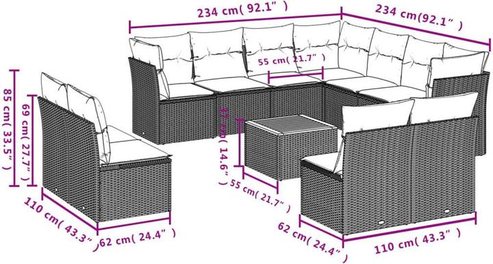 Produktbild vidaXL Marcel