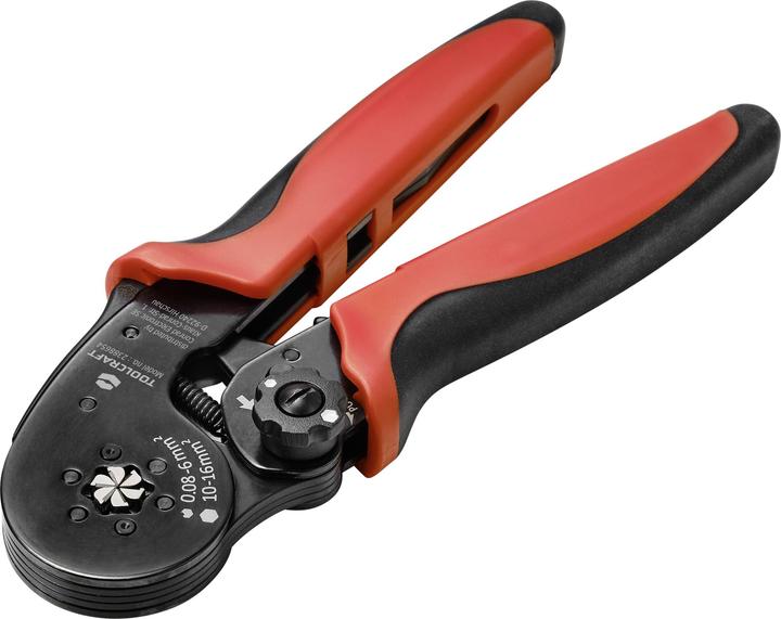 Actual product image Toolcraft Crimping pliers (180 mm)