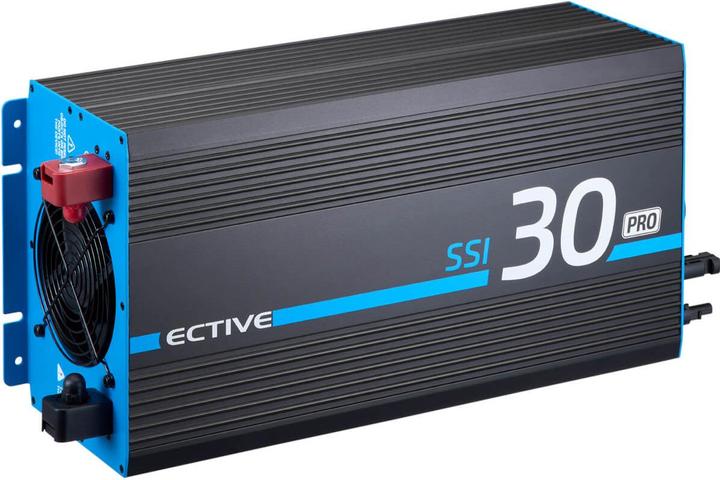 Produktbild Ective SSI 30 PRO 3000W/12V 4in1 Sinus-Wechselrichter mit NVS, Ladegerät & MPPT Laderegler (CH-Stecker)