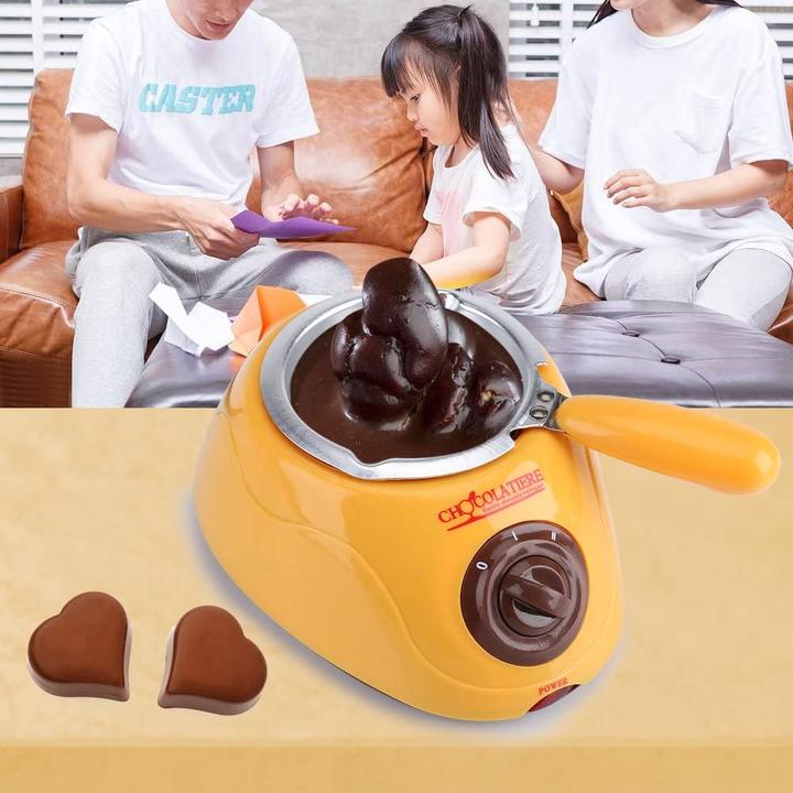 Actual product image Zerodis Chocolate Melting Pot, Yellow