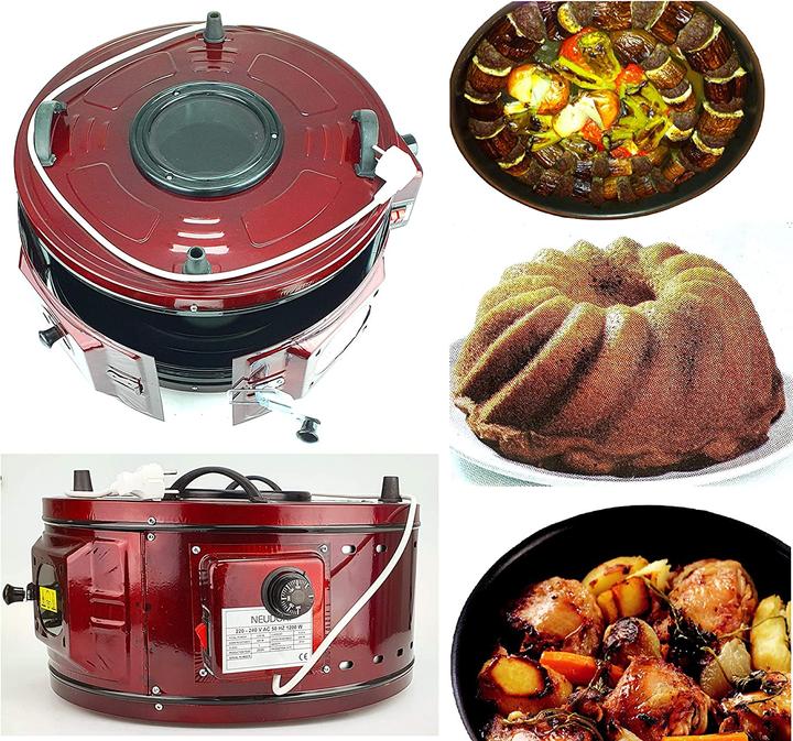 Produktbild Neudorf Mini-Backofen, Rot