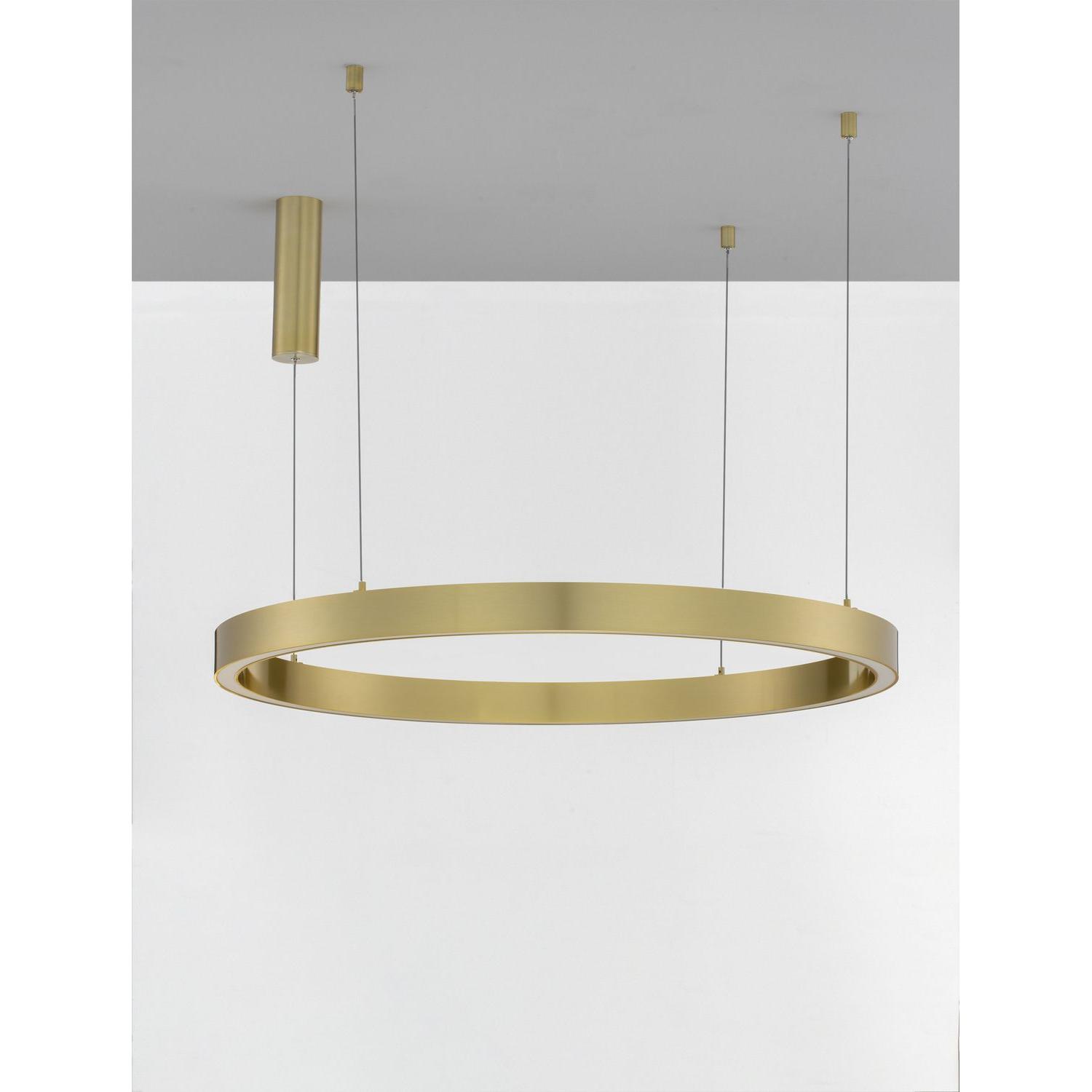 Thumbnail - Nova Luce, Pendelleuchte, STING LED Pendelleuchte Bronze 60W Warmweiss 200x100cm dimmbar 9558608