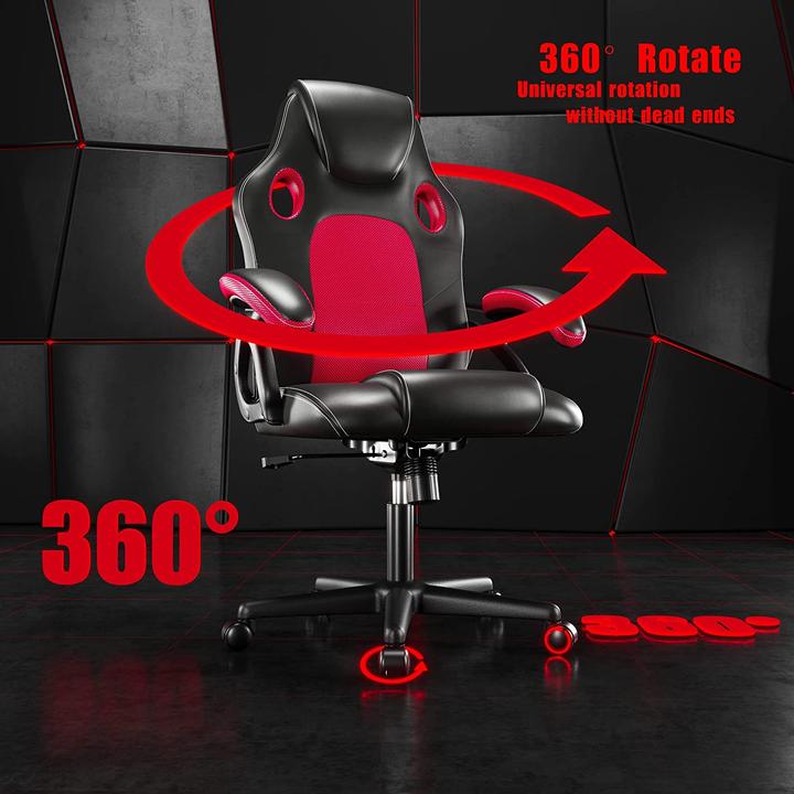 Image du produit Play haha Chaise d'ordinateur, rouge