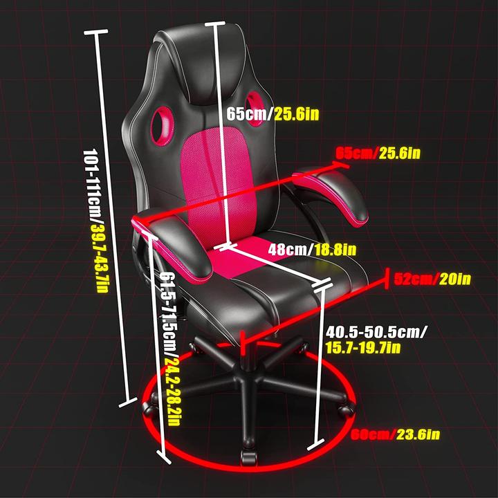 Image du produit Play haha Chaise d'ordinateur, rouge