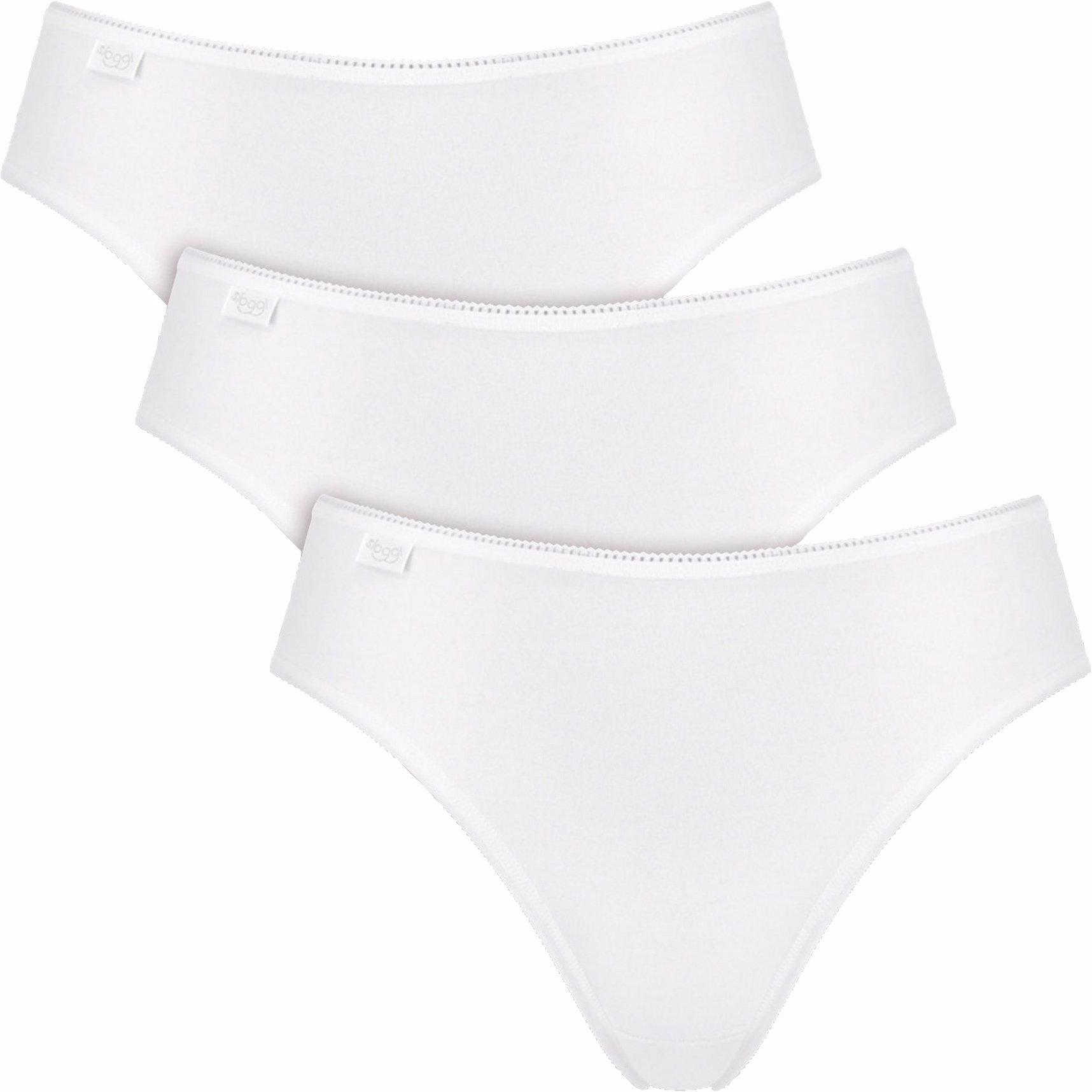 Sloggi, Damen, Unterhosen, 24/7 Microfibre, Weiss, (48, 3er Pack)
