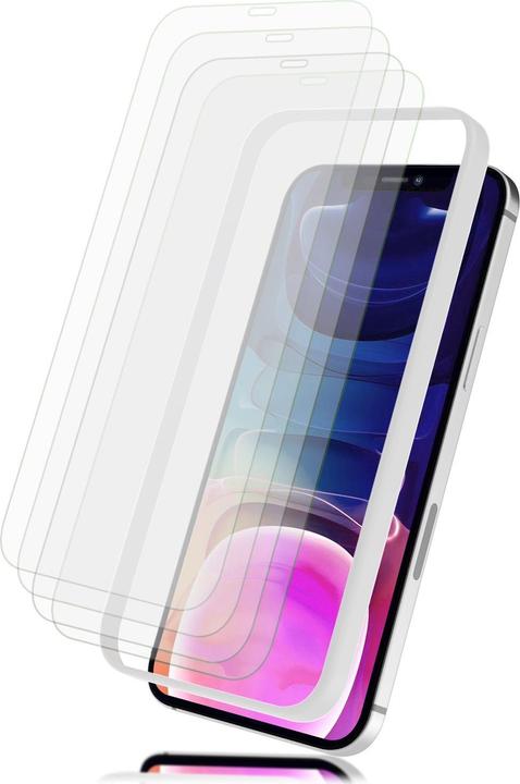 Actual product image Nalia 4x protective glass & 1x template (4 pcs., Apple iPhone 13 Pro Max)