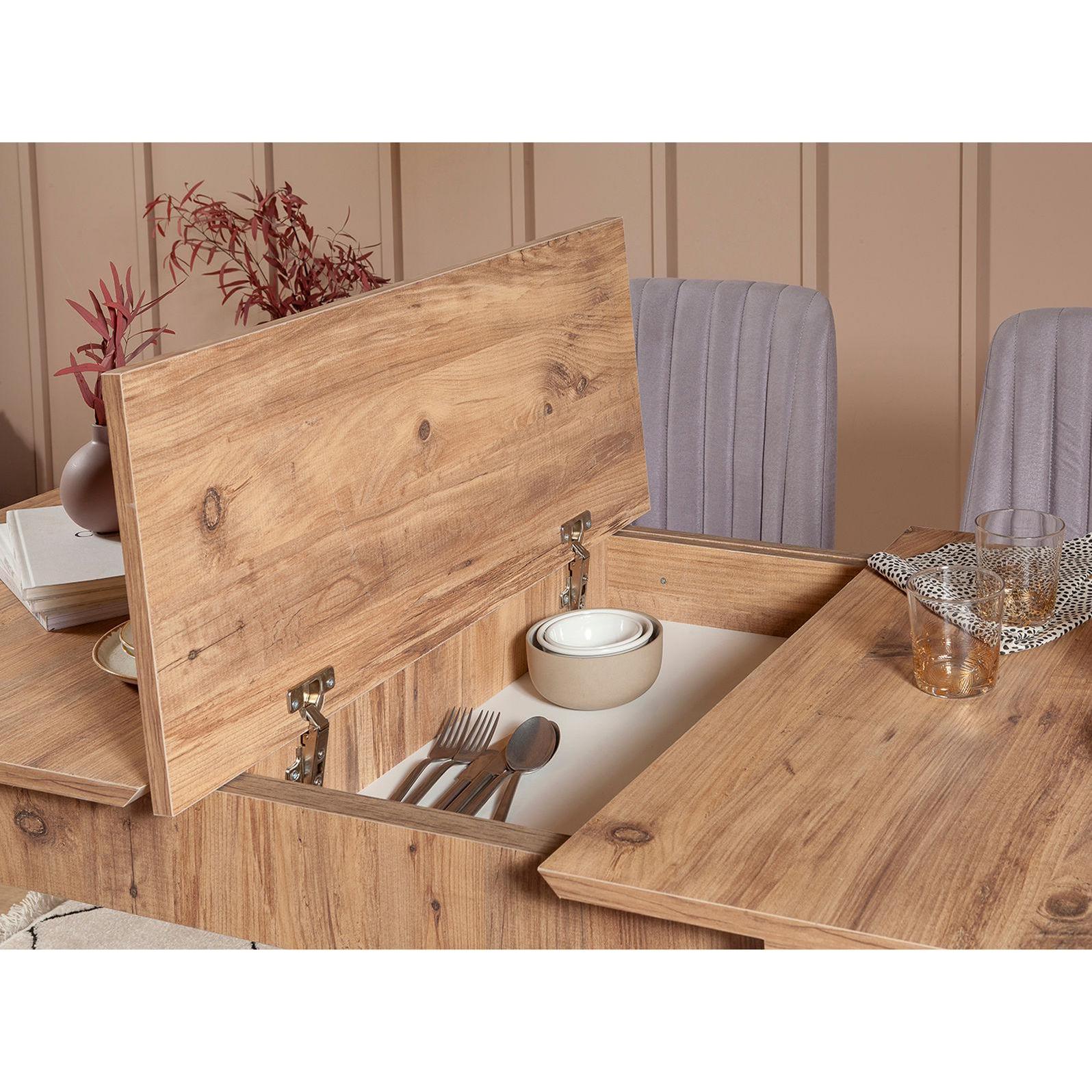 Thumbnail - Homitis, Esstisch, Anja (80 x 129 x 75 cm)